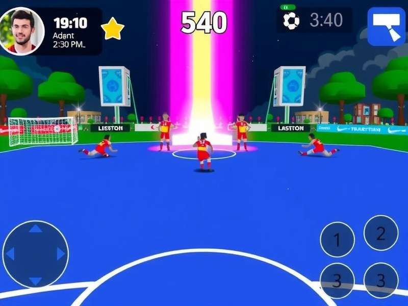 Soccer Hero Goa Main Gameplay Screen Soccer Hero Goa Game Screenshot